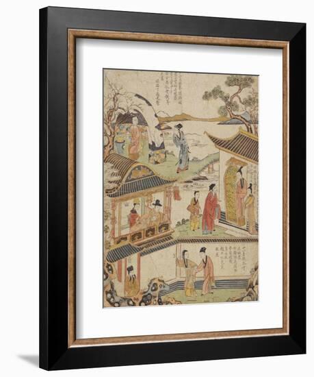 Counting Song of the Twelve Months in the Tune of the Tea Picker’S Song--Framed Art Print