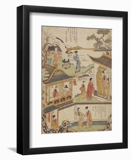 Counting Song of the Twelve Months in the Tune of the Tea Picker’S Song-null-Framed Art Print