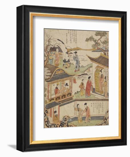 Counting Song of the Twelve Months in the Tune of the Tea Picker’S Song-null-Framed Art Print
