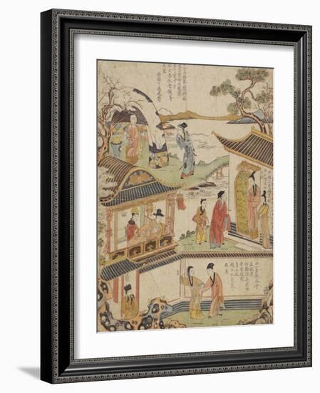 Counting Song of the Twelve Months in the Tune of the Tea Picker’S Song-null-Framed Art Print