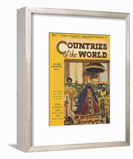 'Countries of the World Part 1 advertisement', 1935-Unknown-Framed Giclee Print