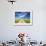 Country Back Road Through Spring Wheat Fields-Terry Eggers-Framed Photographic Print displayed on a wall