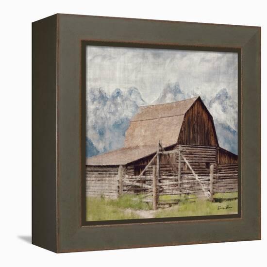 Country Barn-Denise Brown-Framed Stretched Canvas