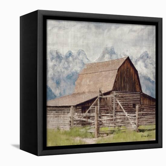 Country Barn-Denise Brown-Framed Stretched Canvas