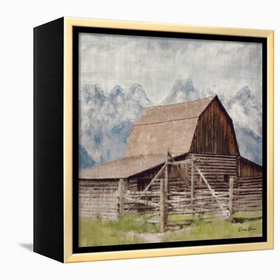 Country Barn-Denise Brown-Framed Stretched Canvas