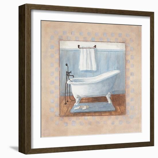 Country Bath I-Carol Robinson-Framed Art Print