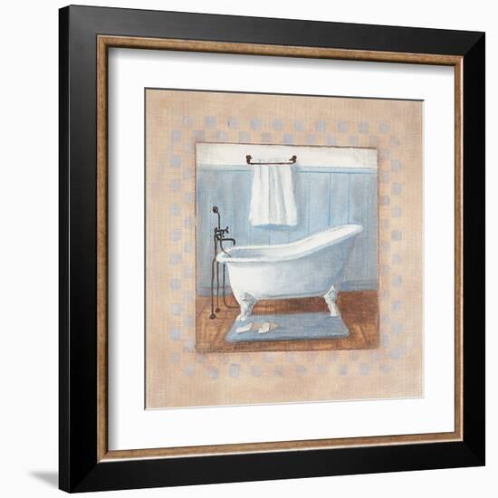 Country Bath I-Carol Robinson-Framed Art Print