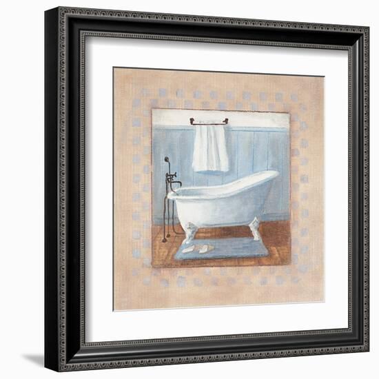 Country Bath I-Carol Robinson-Framed Art Print