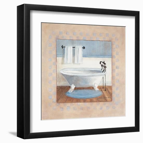 Country Bath II-Carol Robinson-Framed Art Print