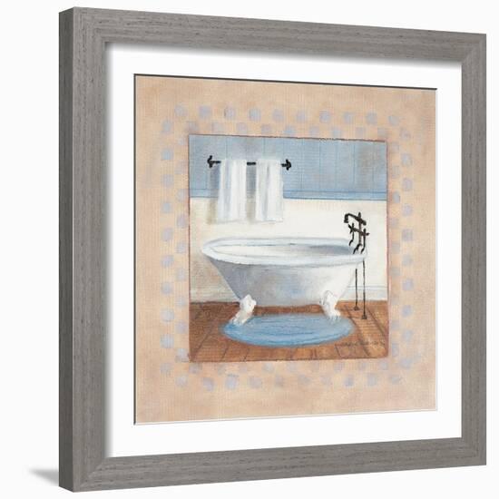 Country Bath II-Carol Robinson-Framed Art Print