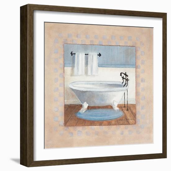 Country Bath II-Carol Robinson-Framed Art Print