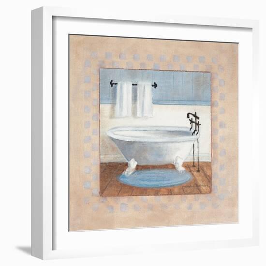 Country Bath II-Carol Robinson-Framed Art Print