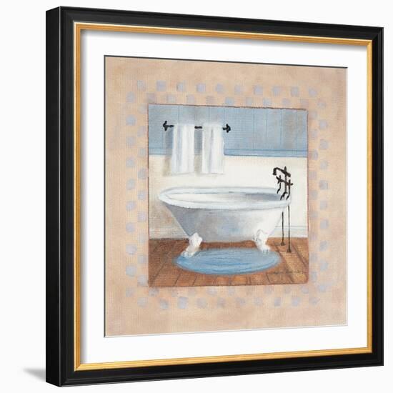 Country Bath II-Carol Robinson-Framed Art Print