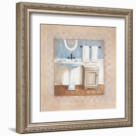 Country Bath IV-Carol Robinson-Framed Art Print