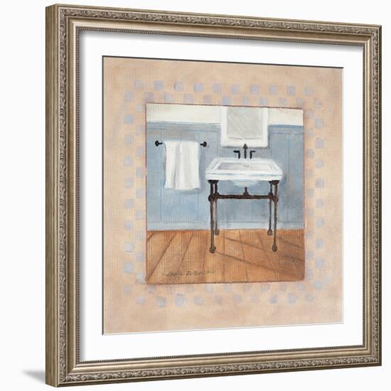 Country Bath IV-Carol Robinson-Framed Art Print