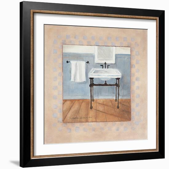 Country Bath IV-Carol Robinson-Framed Art Print