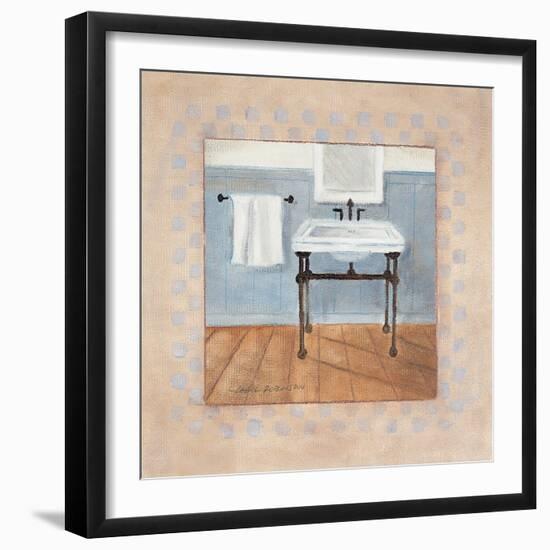 Country Bath IV-Carol Robinson-Framed Art Print