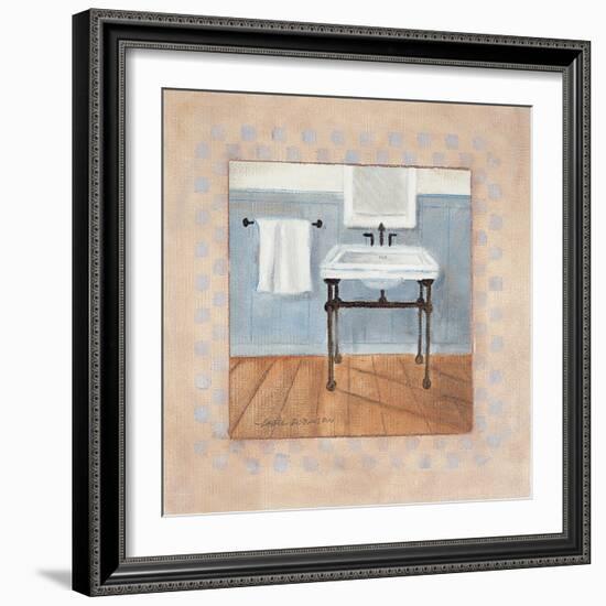 Country Bath IV-Carol Robinson-Framed Art Print