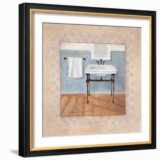 Country Bath IV-Carol Robinson-Framed Art Print