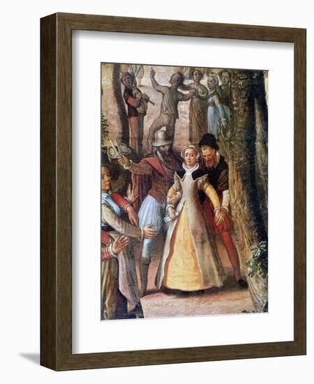 Country Celebration, 1563-Joachim Beuckelaer-Framed Giclee Print