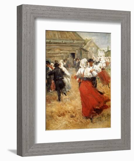 Country Celebration, Late 19th or Early 20th Century-Anders Leonard Zorn-Framed Giclee Print