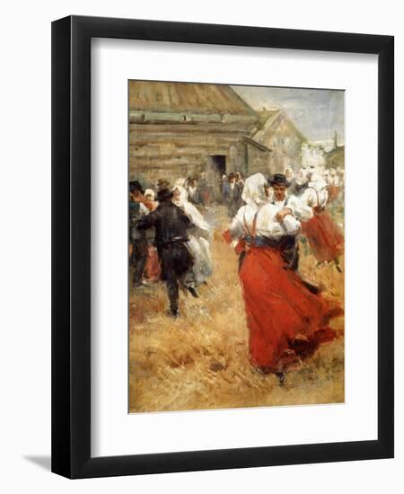 Country Celebration, Late 19th or Early 20th Century-Anders Leonard Zorn-Framed Giclee Print