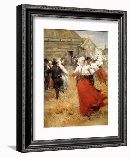 Country Celebration, Late 19th or Early 20th Century-Anders Leonard Zorn-Framed Giclee Print