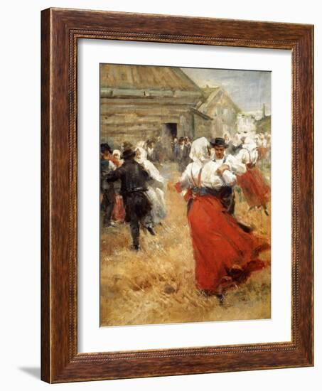Country Celebration, Late 19th or Early 20th Century-Anders Leonard Zorn-Framed Giclee Print