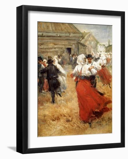 Country Celebration, Late 19th or Early 20th Century-Anders Leonard Zorn-Framed Giclee Print