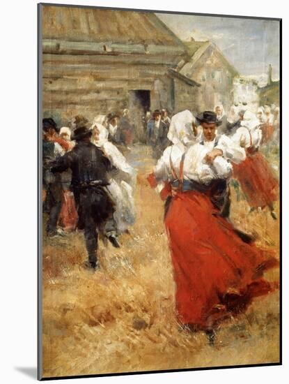 Country Celebration, Late 19th or Early 20th Century-Anders Leonard Zorn-Mounted Giclee Print