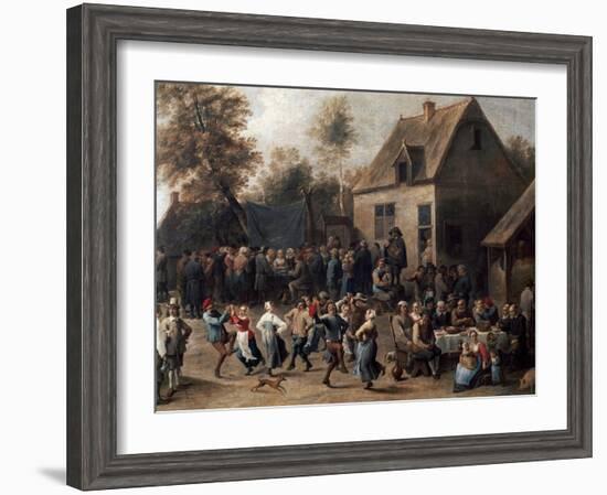 Country Celebration-David Teniers the Younger-Framed Giclee Print