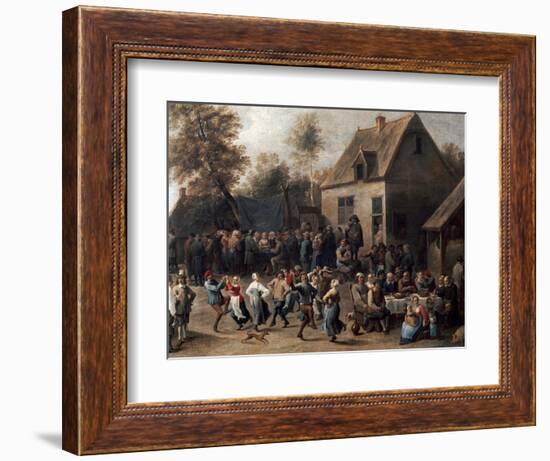 Country Celebration-David Teniers the Younger-Framed Giclee Print