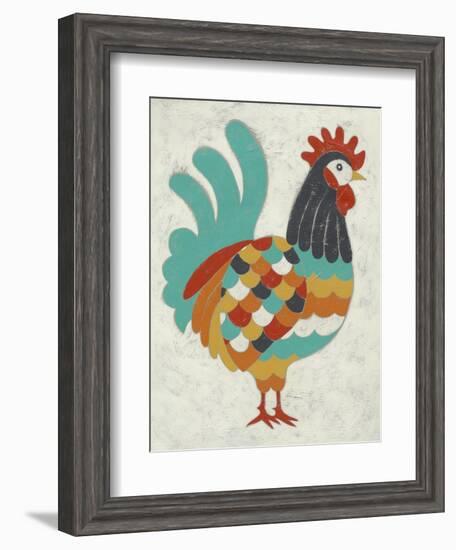 Country Chickens I-Chariklia Zarris-Framed Art Print