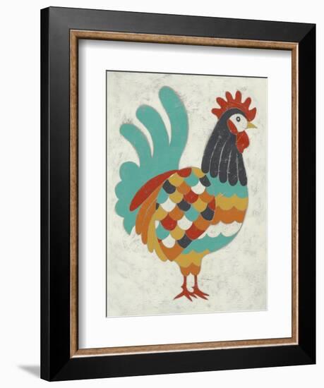 Country Chickens I-Chariklia Zarris-Framed Art Print