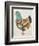 Country Chickens II-Chariklia Zarris-Framed Art Print