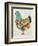 Country Chickens II-Chariklia Zarris-Framed Art Print