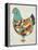 Country Chickens II-Chariklia Zarris-Framed Stretched Canvas
