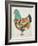 Country Chickens II-Chariklia Zarris-Framed Art Print