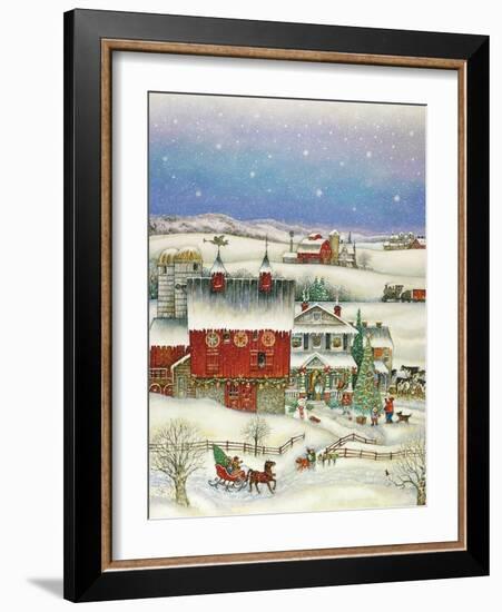 Country Christmas-Bill Bell-Framed Giclee Print