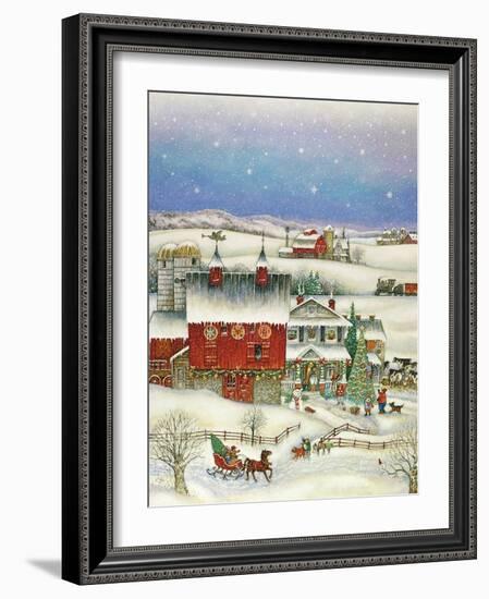 Country Christmas-Bill Bell-Framed Giclee Print