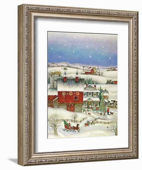 Country Christmas-Bill Bell-Framed Giclee Print