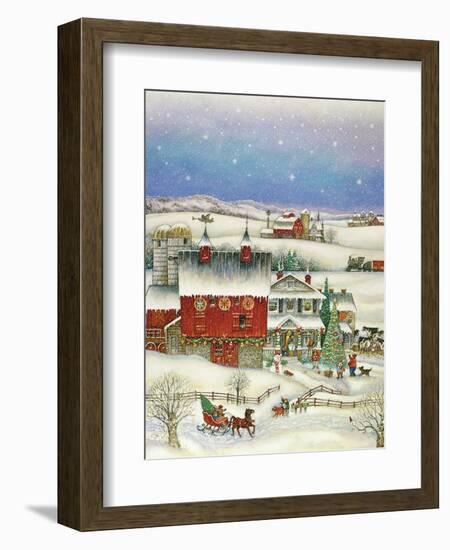 Country Christmas-Bill Bell-Framed Giclee Print