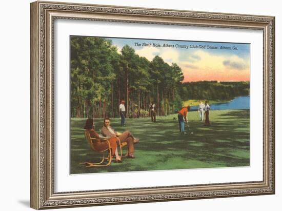 Country Club, Athens, Georgia-null-Framed Art Print