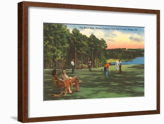 Country Club, Athens, Georgia-null-Framed Art Print