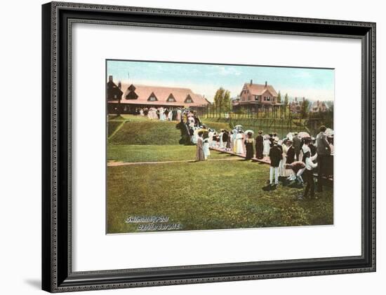 Country Club, Bar Harbor, Maine-null-Framed Art Print