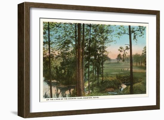 Country Club Golf Course, Houston, Texas-null-Framed Art Print