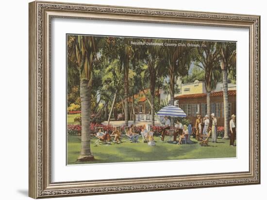 Country Club, Orlando, Florida-null-Framed Art Print