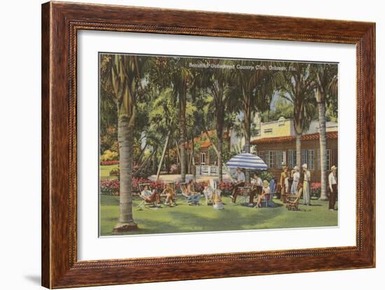 Country Club, Orlando, Florida-null-Framed Art Print