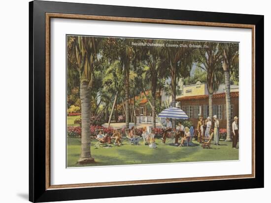 Country Club, Orlando, Florida-null-Framed Art Print