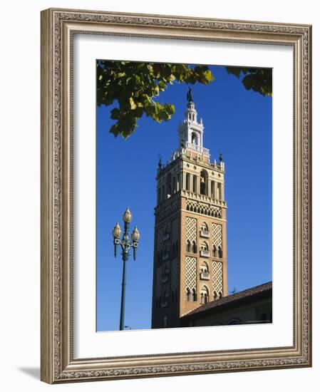 Country Club Plaza Architecture, Kansas City, Missouri, USA-Michael Snell-Framed Photographic Print